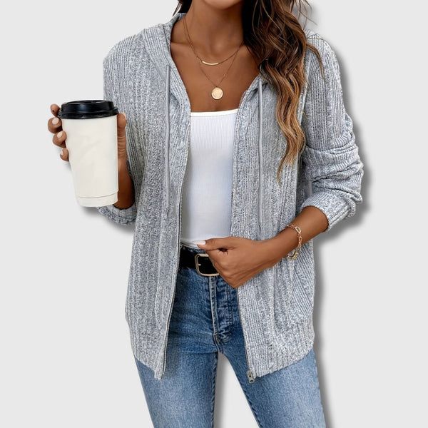 Veste Quotidien Tricot Élégante pour Femme