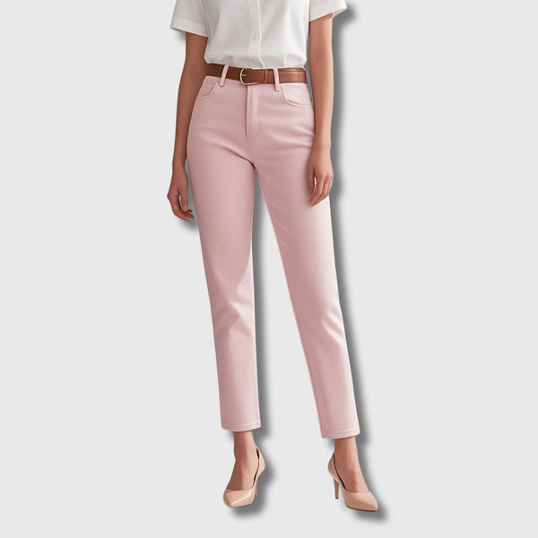 Mathilde - Femme Jeans Droits Stretch | Édition Limitée