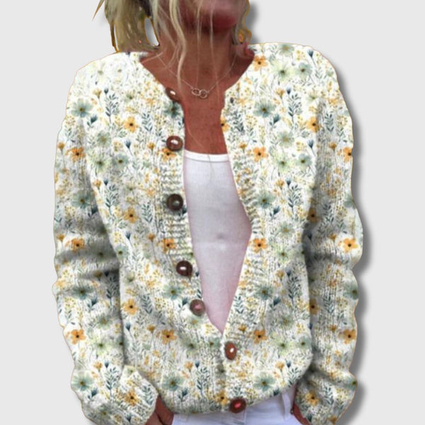 Lowri – Cardigan Élégance Classique