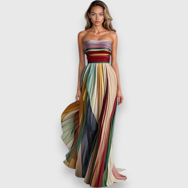 Florine – Robe d'été en tissu premium